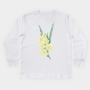 Gladiolus Kids Long Sleeve T-Shirt